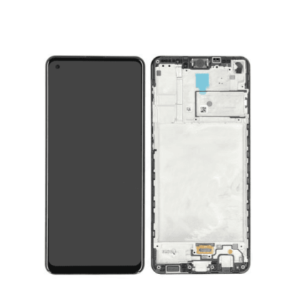 Samsung Galaxy A21S A217 : Ecran Oem & Tactile avec Châssis Noir