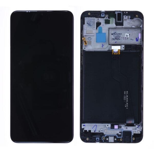 Écran Samsung Galaxy A10 Version EU (A105FN) Noir + Châssis (Origine)