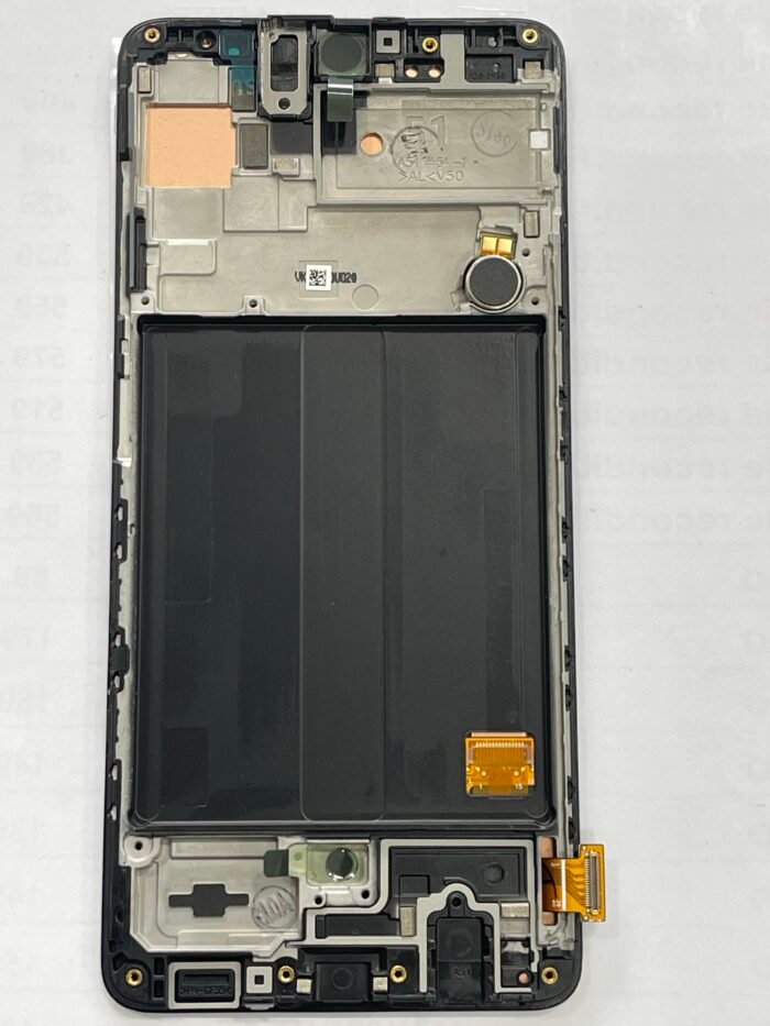 Samsung Galaxy A51 5G A516 GH82-23100A / GH82-23124A : Ecran & Tactile Original Noir Prismatique – Image 2