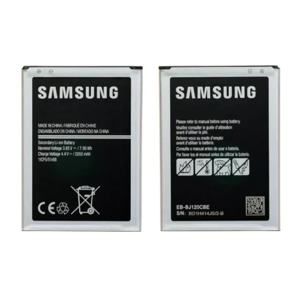 Batterie Samsung Galaxy J1 2016 (J120F) Origine EB-BJ120CBE testée en atelier avant envoi