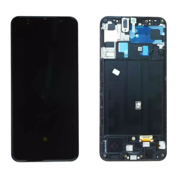 Ecran & Tactile  Original avec Châssis Samsung Galaxy A50S A507 Noir
