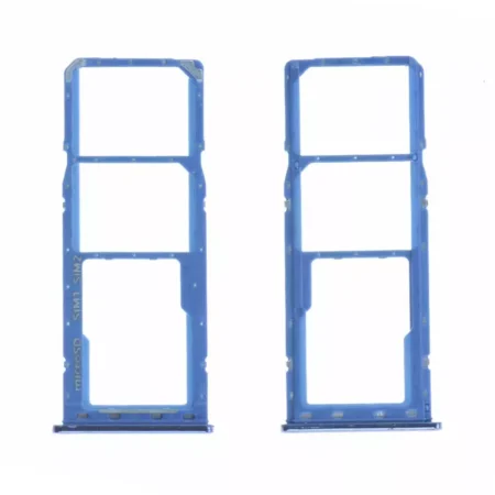 Tiroir SIM / SD / SIM 2 Samsung Galaxy A50 (A505F) / A20 (A205F) / A30 (A305F) Bleu