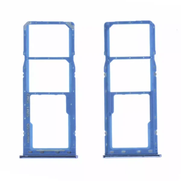 Tiroir SIM / SD / SIM 2 Samsung Galaxy A50 (A505F) / A20 (A205F) / A30 (A305F) Bleu