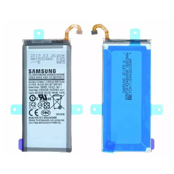 BATTERIE SAMSUNG GALAXY A6 2018 A600 / GALAXY J6 2018 J600 EB-BJ800ABE GH82-16479A