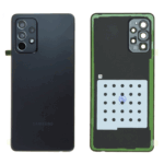 SAMSUNG GALAXY A72 4G A725 / GALAXY A72 5G A726 AWESOME BLACK : CACHE ARRIÈRE PREMIUM