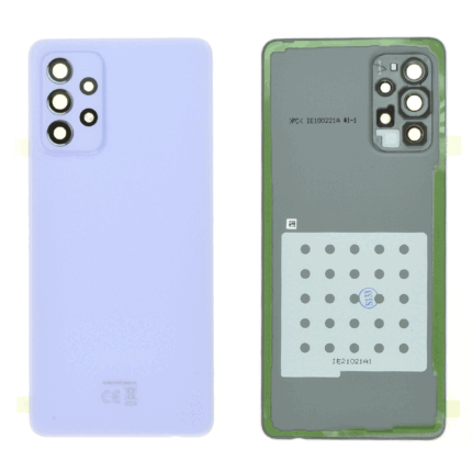 Vitre Arrière Samsung Galaxy A72 (A725F) Violet Origine