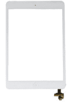 Vitre Tactile pour iPad Mini 1 / iPad Mini 2 – Qualité Premium – Avec Adhésifs – Blanc – Image 2
