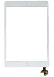Vitre tactile iPad Mini / Mini 2 Blanc