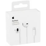 Écouteurs EarPods Apple avec Connecteur Lightning - Kit Mains Libres - Micro et Télécommande - Blanc
