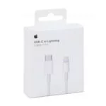 Câble USB-C vers Lightning – 1m – Blanc – Charge Rapide PD pour iPhone et iPad