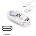Câble d'Origine Samsung EP-DG930UWE – USB vers Type-C – 1 Mètre – Charge Rapide & Transfert de Données – Blanc