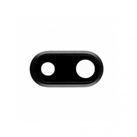 Vitre cache caméra arrière iPhone 8 Plus Noir