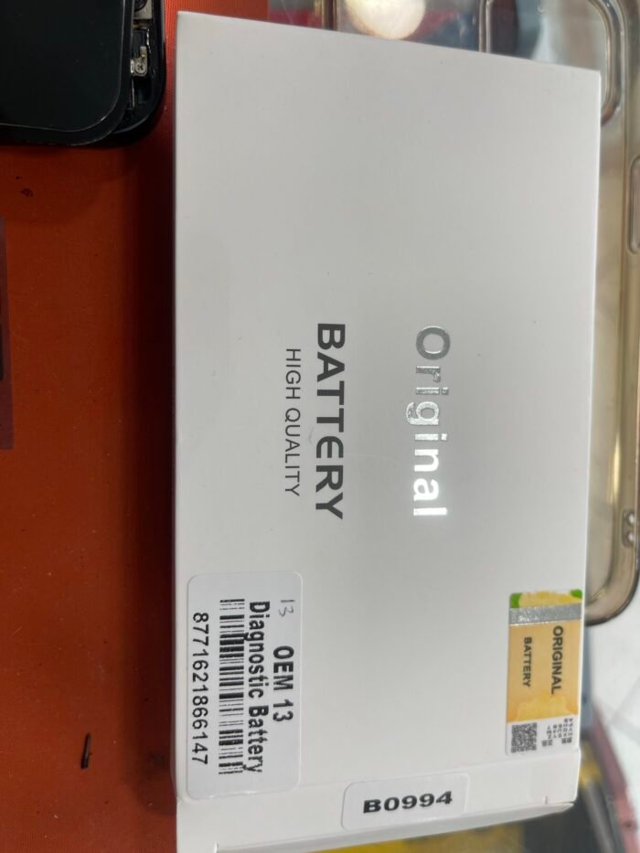 Batterie iPhone 13 Haute Capacité 3560 mAh - Qualité Premium - +10% d'Énergie - Testée en Atelier - 0 Cycle – Image 3
