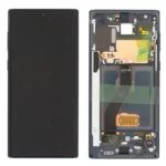 Écran Complet Original Samsung Galaxy Note 10 (SM-N970) - Dynamic AMOLED avec Châssis - Noir (Aura Black)