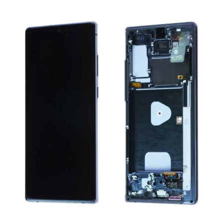 Ecran Samsung Galaxy Note 20 5G Gris + Châssis