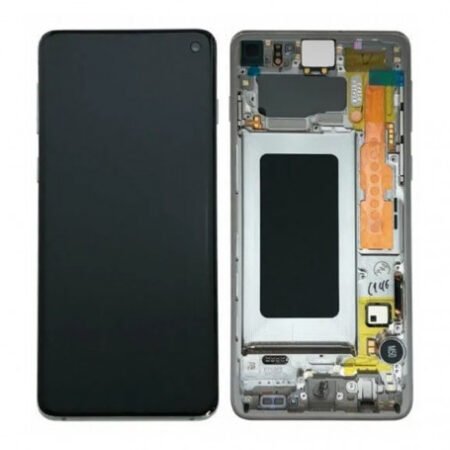 Ecran Samsung Galaxy S10 (G973) + Châssis (Service Pack
