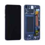 Écran LCD + Vitre Tactile sur Châssis ORIGINE Samsung Galaxy S10 (SM-G973F) - Noir Prisme (Service Pack)