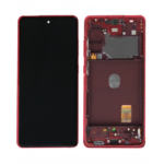 ECRAN & TACTILE ORIGINAL SAMSUNG GALAXY S20 FE 5G G781 / S20 FE 4G G780  Rouge
