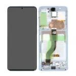 Ecran Complet ORIGINE Samsung Galaxy S20+ Plus (G985F / G986B) Blanc - Dalle Dynamic AMOLED 2X + Châssis (Service Pack)