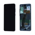 Écran Original Samsung Galaxy S20 Ultra (SM-G988F) Noir – Bloc Complet AMOLED + Tactile avec Châssis – Service Pack Samsung GH97-24470A