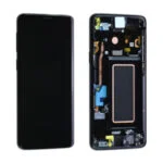 Écran Original Samsung Galaxy S9 (SM-G960F) Noir – Bloc Complet avec Châssis – Service Pack Samsung GH97-21629A