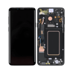 Écran Complet Samsung Galaxy S9 Plus (SM-G965F) - Technologie Soft OLED avec Châssis - Noir (Midnight Black) - Qualité Premium - Envoi 24h