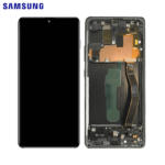 Écran Complet Original Samsung Galaxy S10 Lite (SM-G770F) - Super AMOLED Plus avec Châssis - Prism Black - Service Pack - Envoi 24h