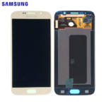 Écran Complet Original Samsung Galaxy S6 (SM-G920F) - Super AMOLED - Or (Gold Platinum) - Service Pack - Envoi 24h
