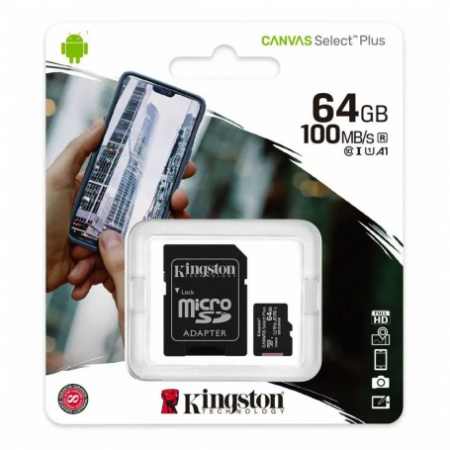 Carte Mémoire Kingston  64 Go