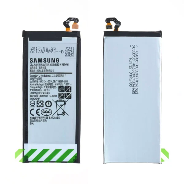 Batterie Samsung Galaxy A7 2017 (A720F) / J7 2017 (J730F) Origine EB-BA720ABE