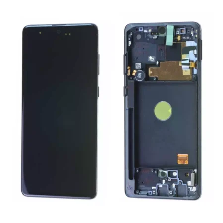 Ecran + chassis Noir OFFICIEL Samsung Note 10 Lite SM-N770F