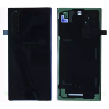 Vitre arrière Samsung Galaxy Note 10 (N970F) Noir Cosmos