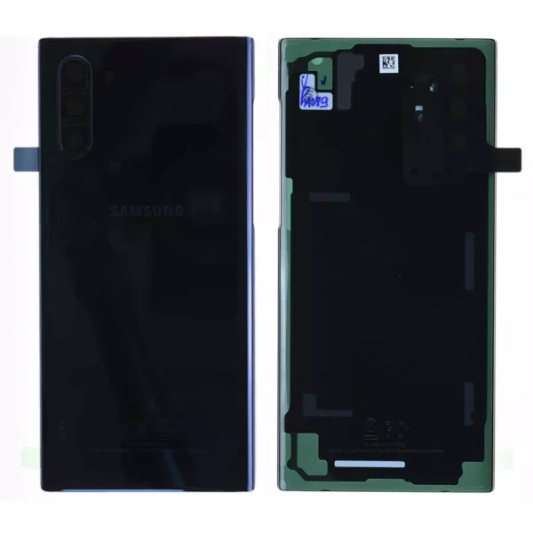 Vitre arrière Samsung Galaxy Note 10 (N970F) Noir Cosmos