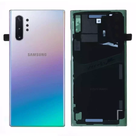 CACHE ARRIÈRE ORIGINAL SAMSUNG GALAXY NOTE 10 PLUS N975 GH82-20588C ARGENT STELLAIRE