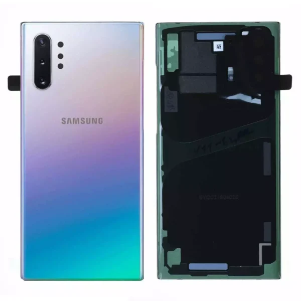 CACHE ARRIÈRE ORIGINAL SAMSUNG GALAXY NOTE 10 PLUS N975 GH82-20588C ARGENT STELLAIRE