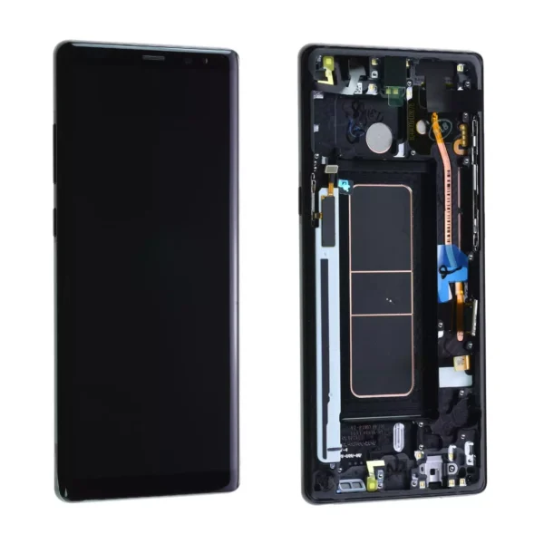 Écran Samsung Galaxy Note 8 (N950F) Noir Carbone + Châssis Origine