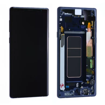 Écran Samsung Galaxy Note 9 (N960F) Bleu Cobalt + Châssis Origine