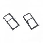 Tiroir Carte SIM / SIM 2 / Micro SD pour Huawei Mate 10 Lite – Noir – Qualité Premium