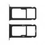 Tiroir Carte SIM et Micro SD pour Huawei Mate 10 (ALP-L09 / ALP-L29) - Noir