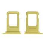 Tiroir Carte Nano SIM pour iPhone 11 – Jaune (Yellow) avec Joint d'Étanchéité