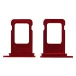 Tiroir Carte SIM Rouge pour iPhone 11 – Pièce de Rechange – Coloris Product Red – Support Nano SIM