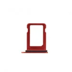 Tiroir Carte SIM Rouge pour iPhone 12 Mini – Support Nano SIM – Coloris Product Red – Pièce de Rechange Haute Précision