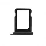 Tiroir Carte Nano SIM pour iPhone 12 - Coloris Noir (Black) - Support SIM avec Joint d'Étanchéité - Qualité Originale