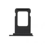 Tiroir Carte Nano SIM pour iPhone XR - Coloris Noir (Black) - Support SIM avec Joint d'Étanchéité - Qualité Originale