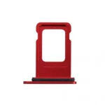 Tiroir Carte Nano SIM pour iPhone XR - Coloris Rouge (Product RED) - Support SIM avec Joint d'Étanchéité - Qualité Originale