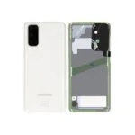 Cache Arrière Premium Samsung Galaxy S20 FE (4G/5G) – Vitre Arrière Cloud White – SM-G780 / SM-G781 – Avec Lentille Caméra et Adhésif – Blanc