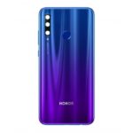 Vitre Arrière pour Honor 20 Pro Violet (Phantom Violet) – Cache Batterie de Remplacement avec Adhésif – Qualité Premium – Compatible YAL-L41