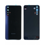 Vitre Arrière pour Honor 20 Noir (Midnight Black) – Cache Batterie de Remplacement avec Adhésif – Qualité Premium – Compatible YAL-L21