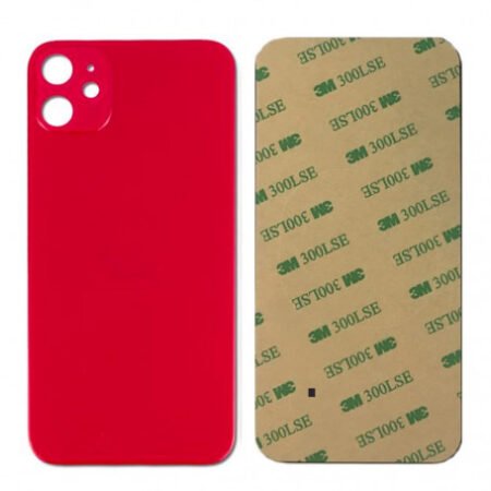 Vitre arrière iPhone 11 Rouge