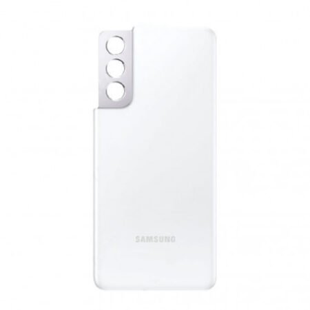 Vitre arrière Samsung Galaxy S21 5G (G991B) Phantom Blanc